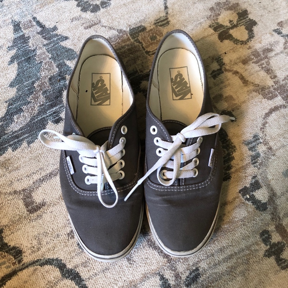 Authentic Low Pro Vans in Gray